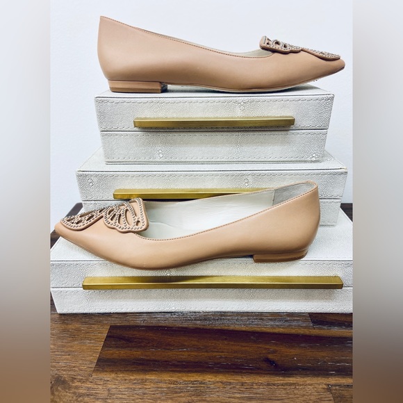 Sophia Webster Bibi Stud Butterfly Flats, Size 9.5B - Picture 10 of 16